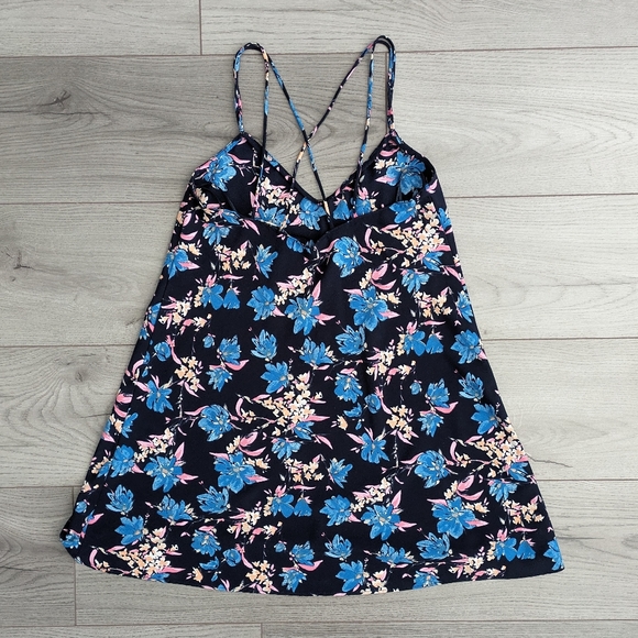 Zara Navy Floral Mini - Picture 2 of 6